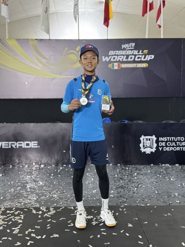 U18世界盃5人制棒球陳炫辰入選全明星隊