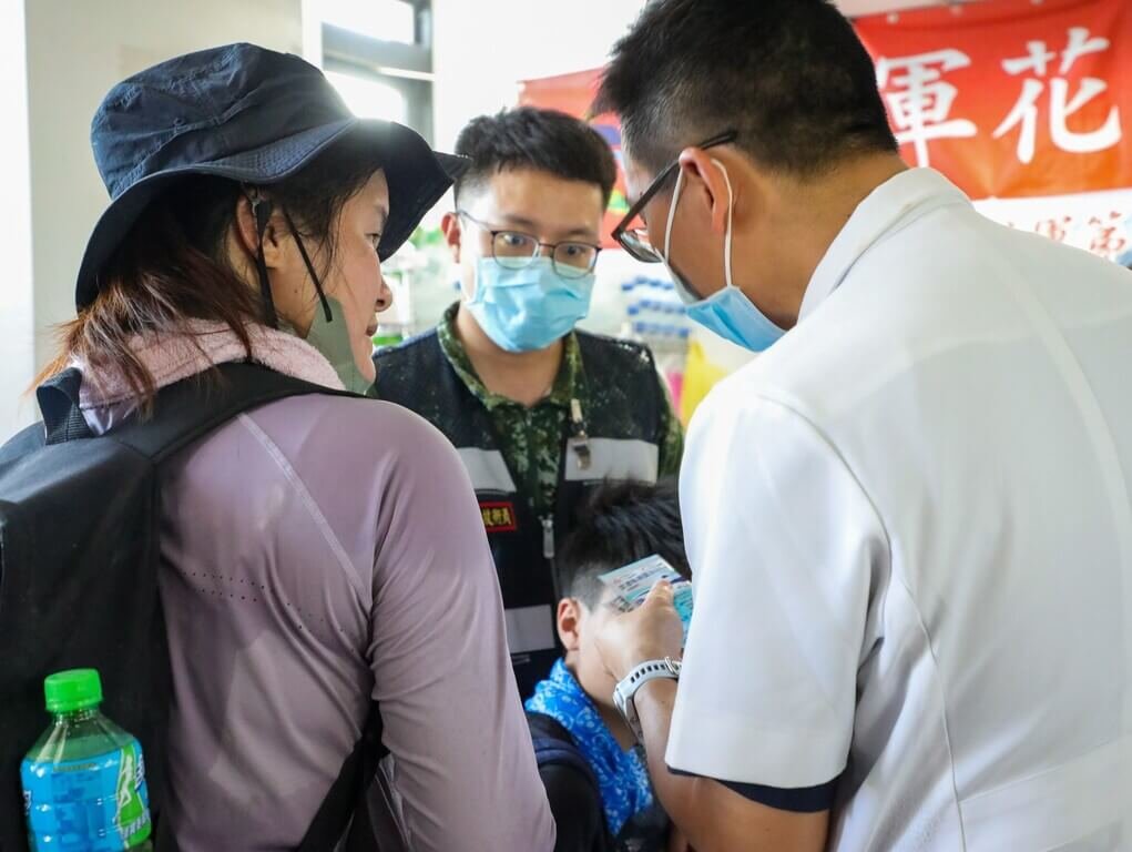國軍花蓮總醫院持續進駐災區提供醫療支援