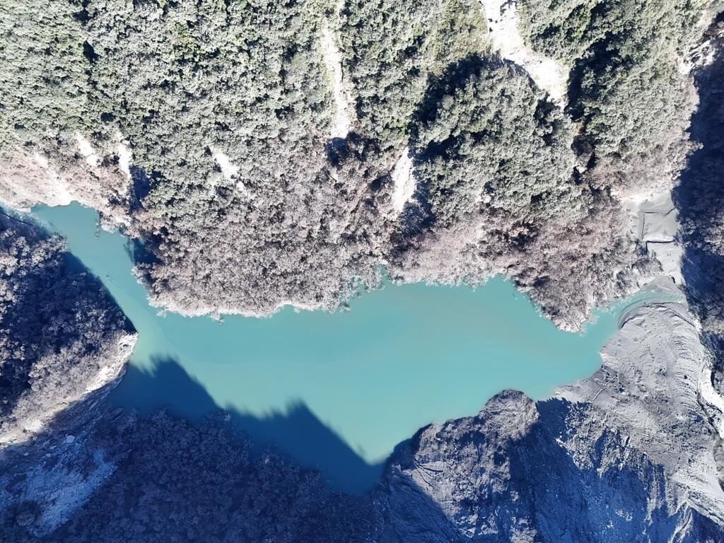 馬太鞍溪堰塞湖水位持續下降