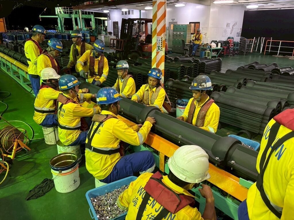 澎湖本島至離島海底電纜正式啟用（2）