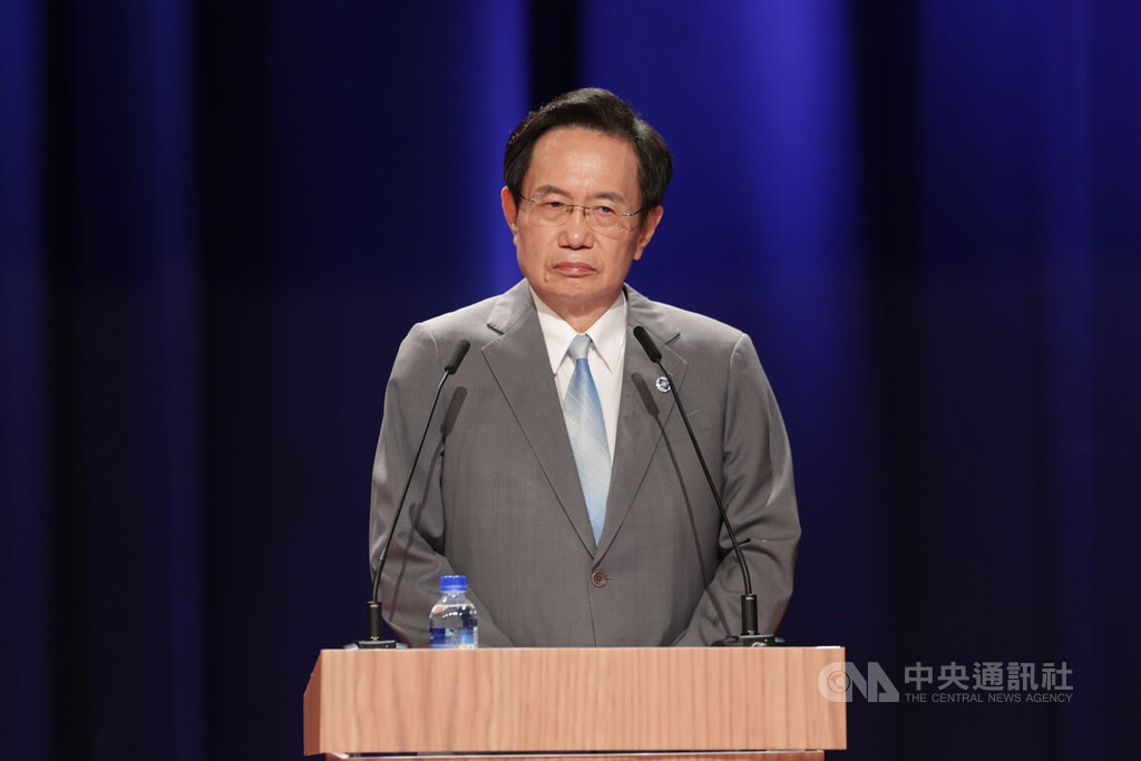 蔡志弘出席國民黨主席選舉辯論會