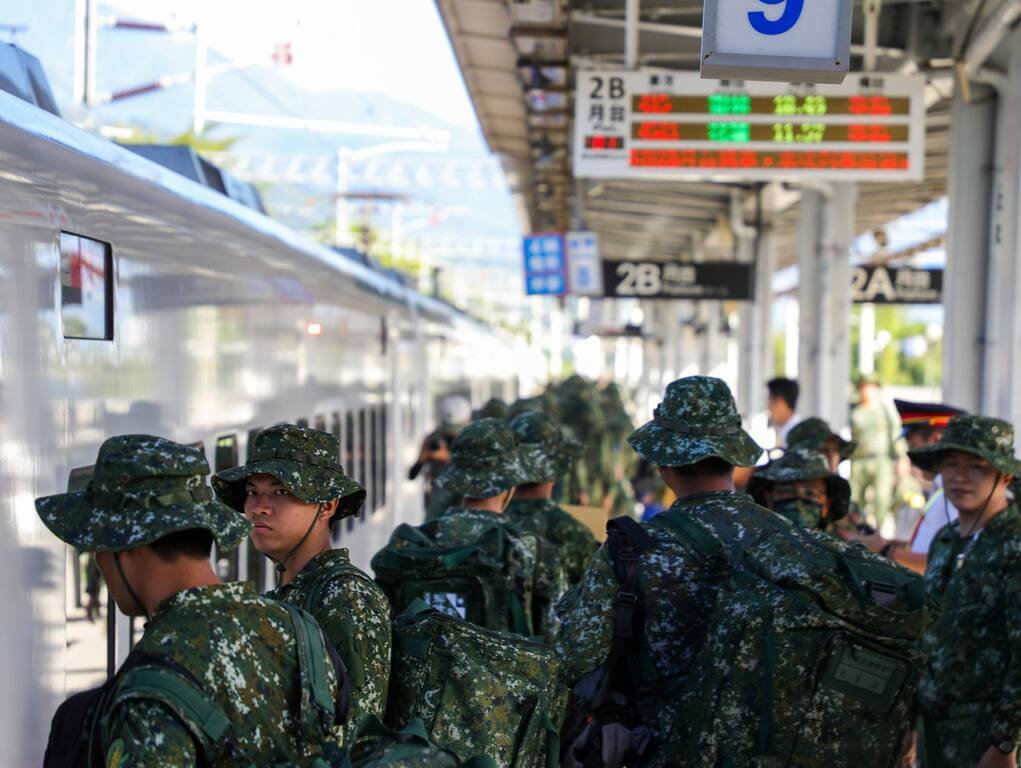 國軍救災官兵兵力輪替