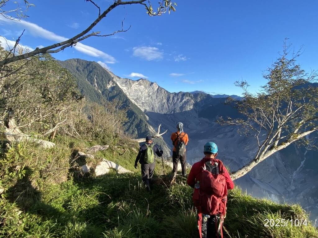 踏察馬太鞍溪堰塞湖　隊伍分2路線（2）