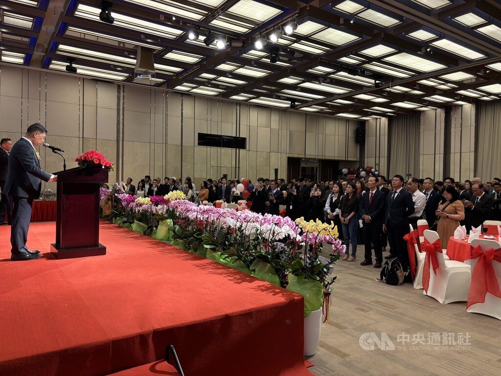 駐胡志明市辦事處國慶酒會　600人出席