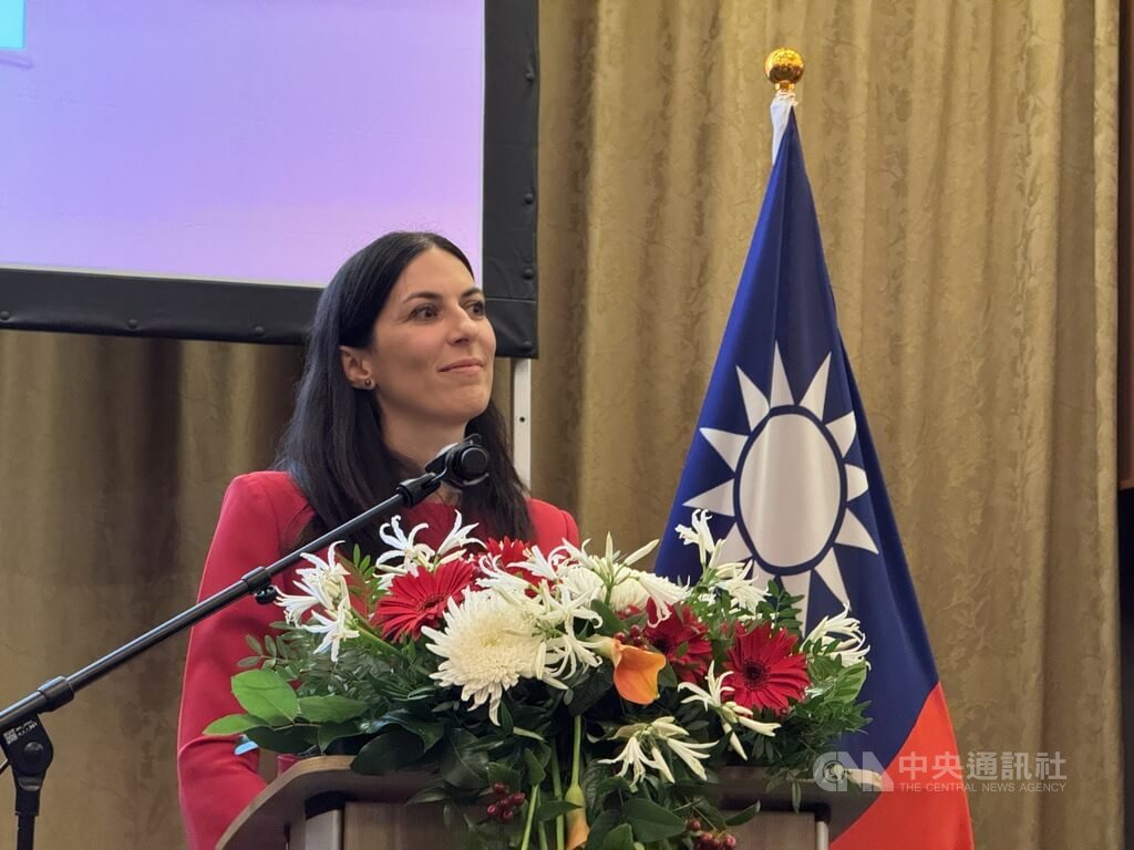 駐捷代表處國慶酒會  眾議長艾達莫娃挺台捷友好