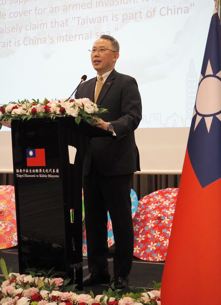 國慶酒會談國際挑戰　 駐土耳其代表：台灣挺得住