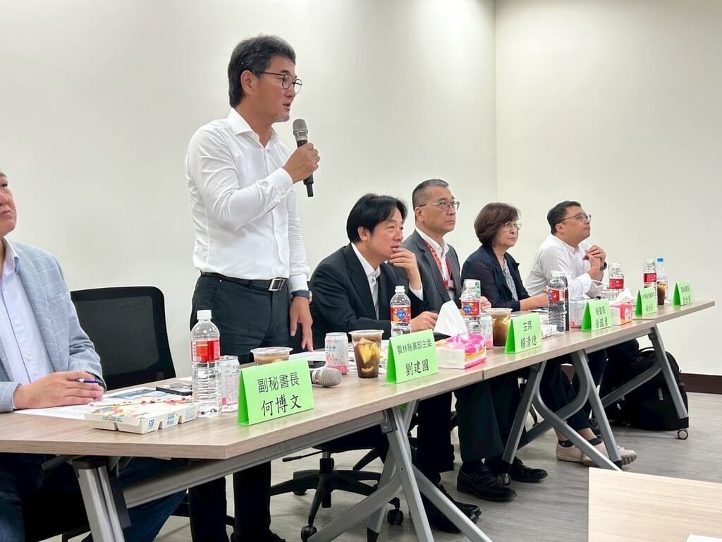民進黨主席賴清德與雲林縣黨公職座談