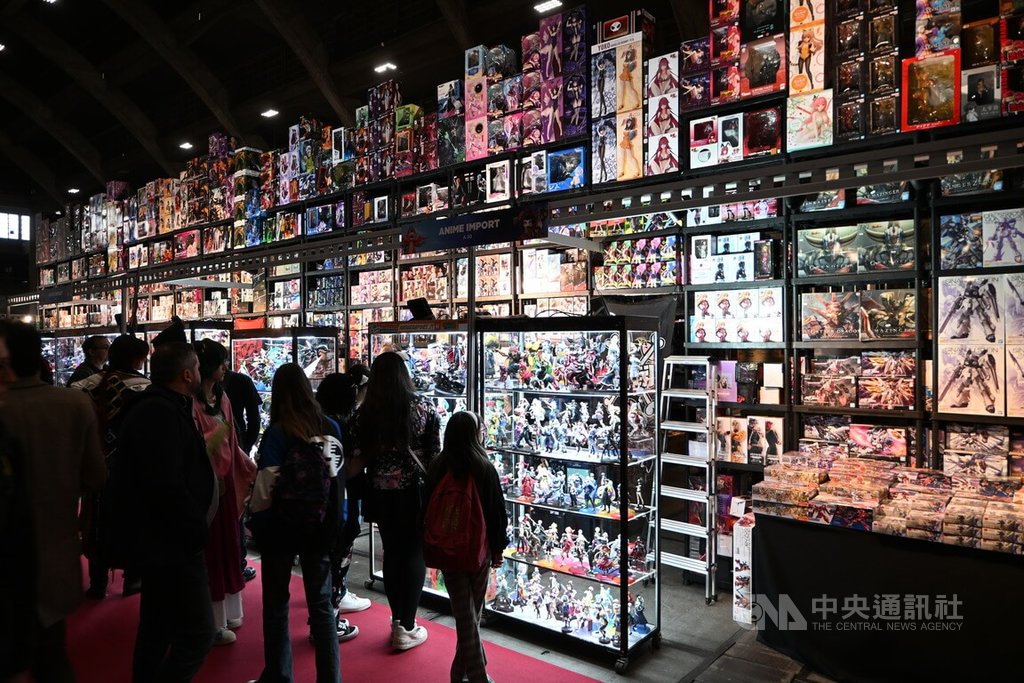 布魯塞爾動漫展　展出大量日本公仔