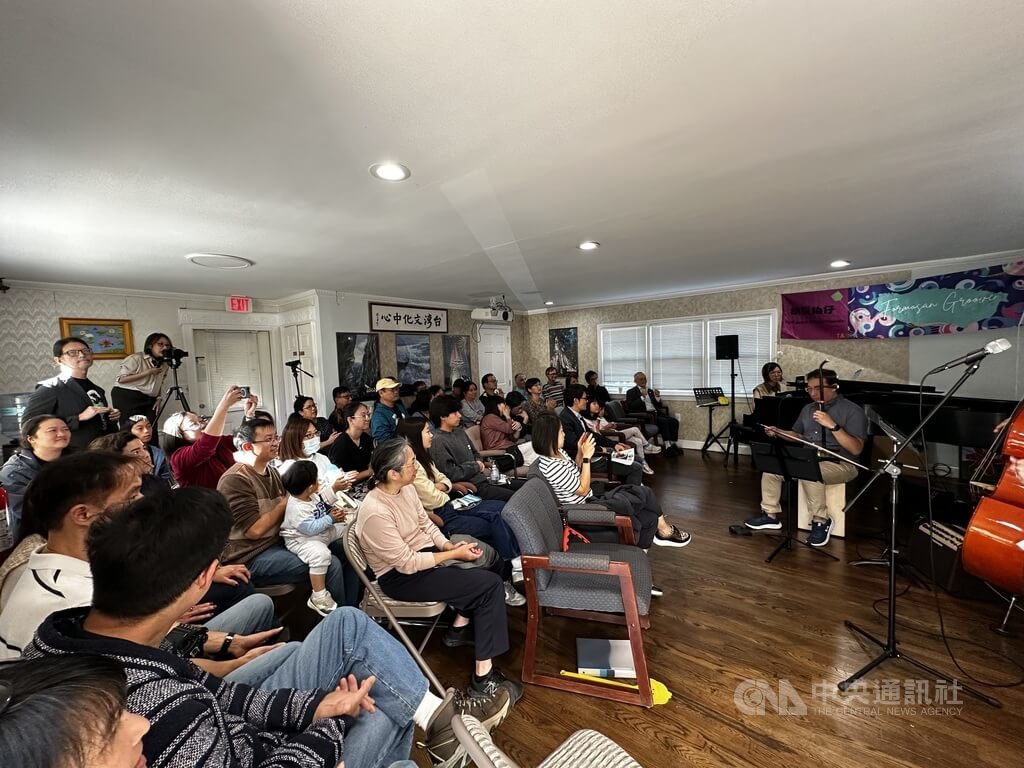 音樂素人出專輯　華府台灣文化中心辦發表會