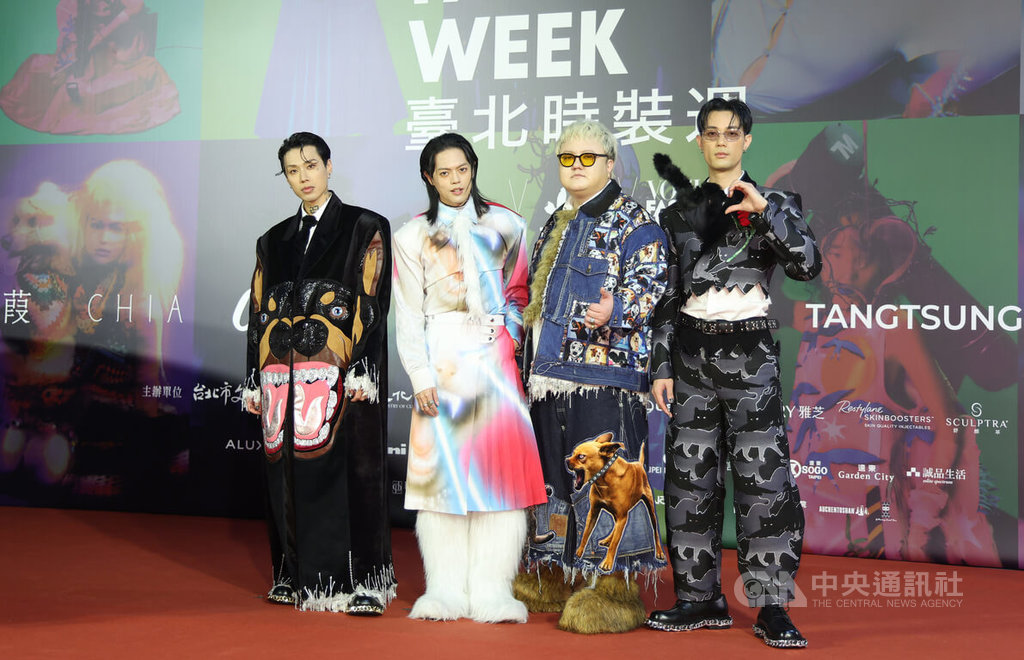 TRASH出席台北時裝週閉幕跨界時尚大秀