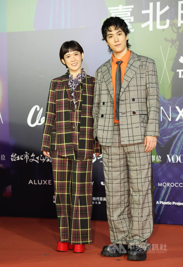 林子閎、孫可芳出席台北時裝週跨界時尚大秀