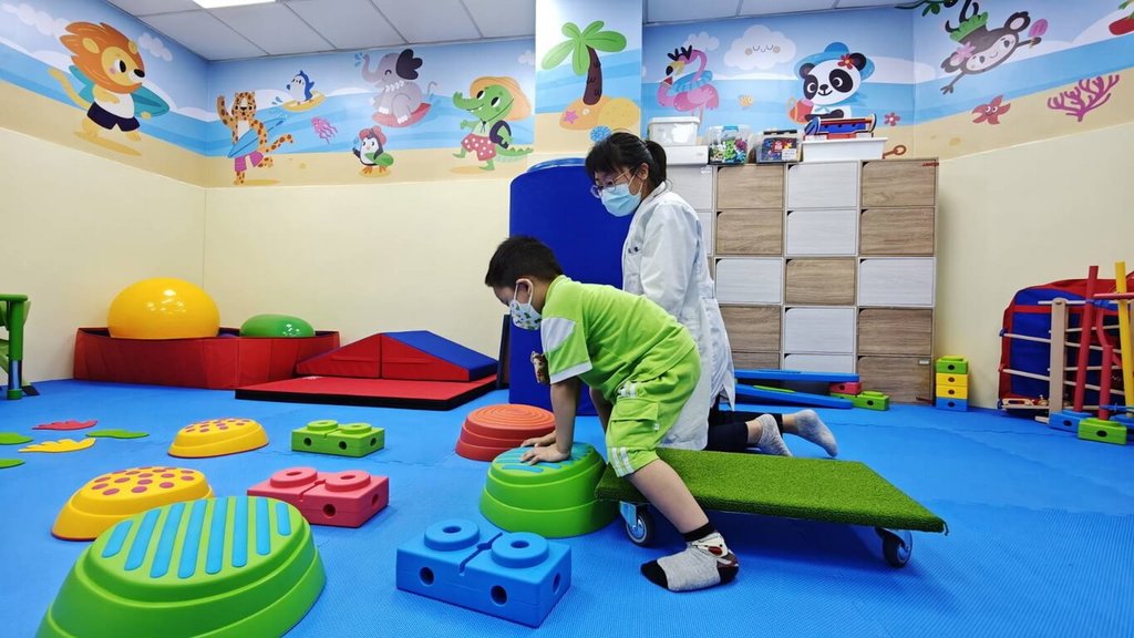 強化兒童早療育復健服務　朴子醫院打造治療新空間