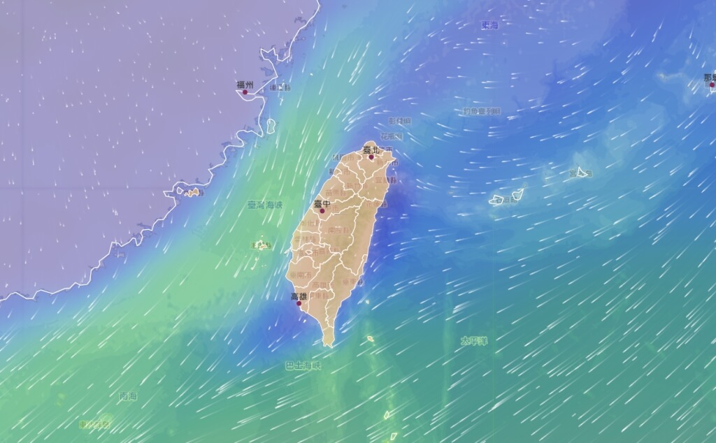 25日起偏東北風　境外污染物移入中南部空品易轉差
