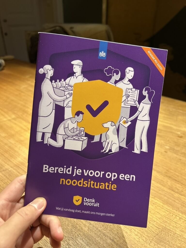 荷蘭發送全民防災手冊　籲民眾做好準備面對潛在災害