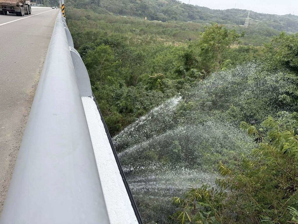 苗栗銅鑼自來水管修復又噴水花 台水:調材料處理