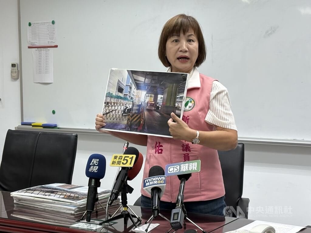 議員指新埔民生地下道工程包商疑落跑