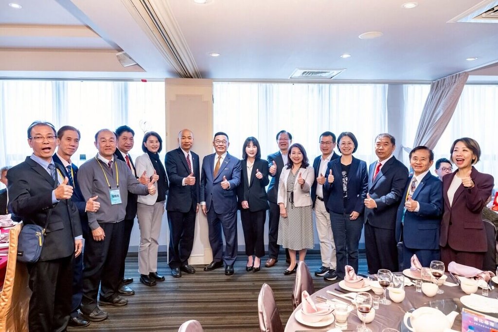 韓國瑜：台灣落實百分之百民主　是全球華人社會唯一