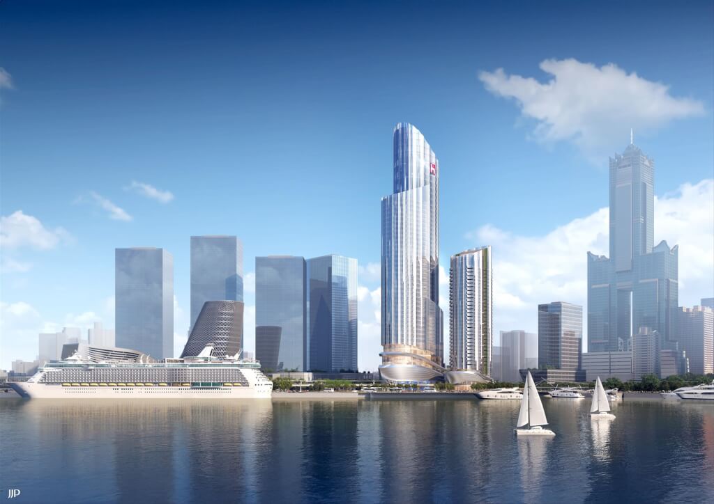 高雄捷運黃線Y15聯開案簽約 鴻海打造亞灣旗艦總部