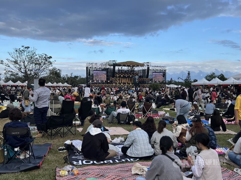原住民族國際音樂節　數千人次湧入台東森林公園