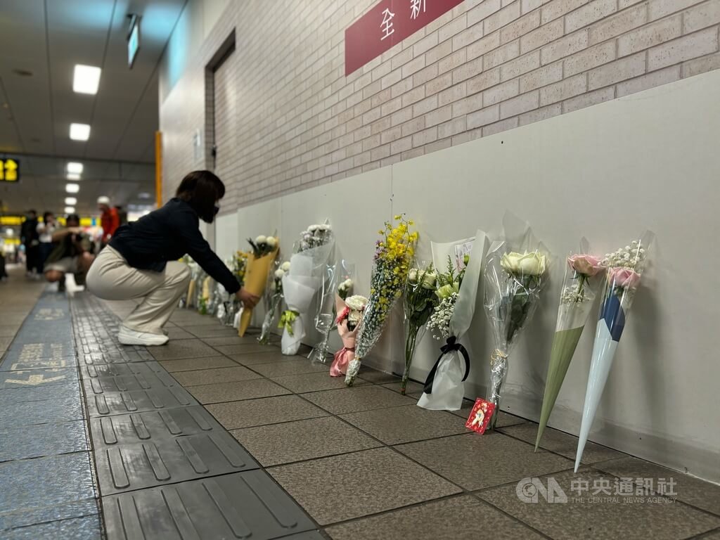 北車M7出口設悼念區 衛生局24小時專線供心理支持
