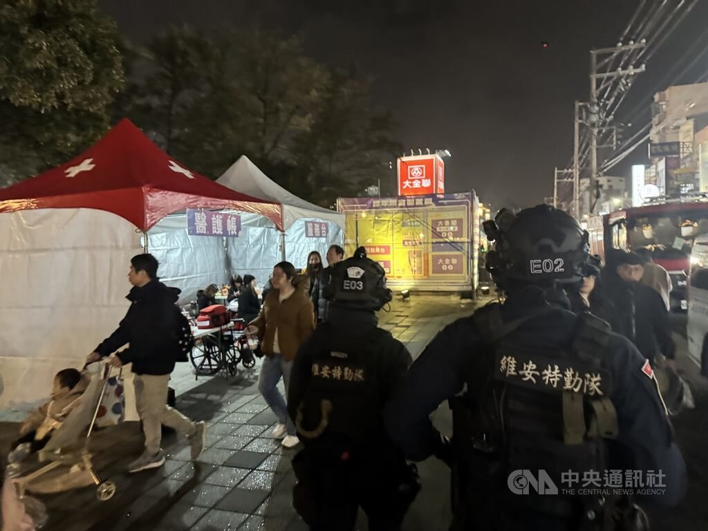 新竹跨年維安規格升級　維安特勤隊機動巡邏