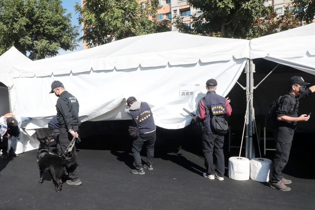 台南跨年晚會將登場　逾300名警員及偵爆犬戒備