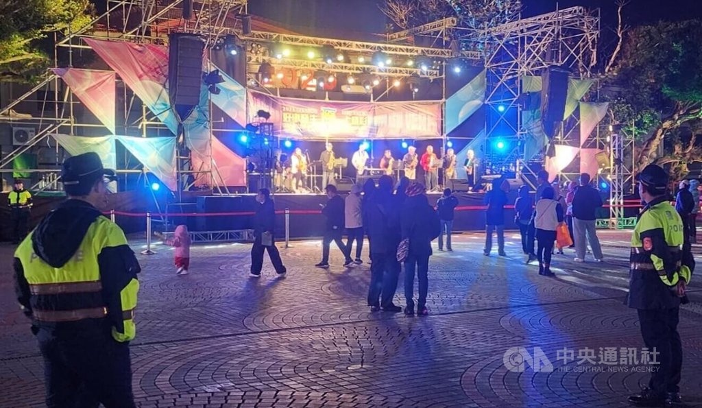 澎湖跨年晚會　大批警力現場維安