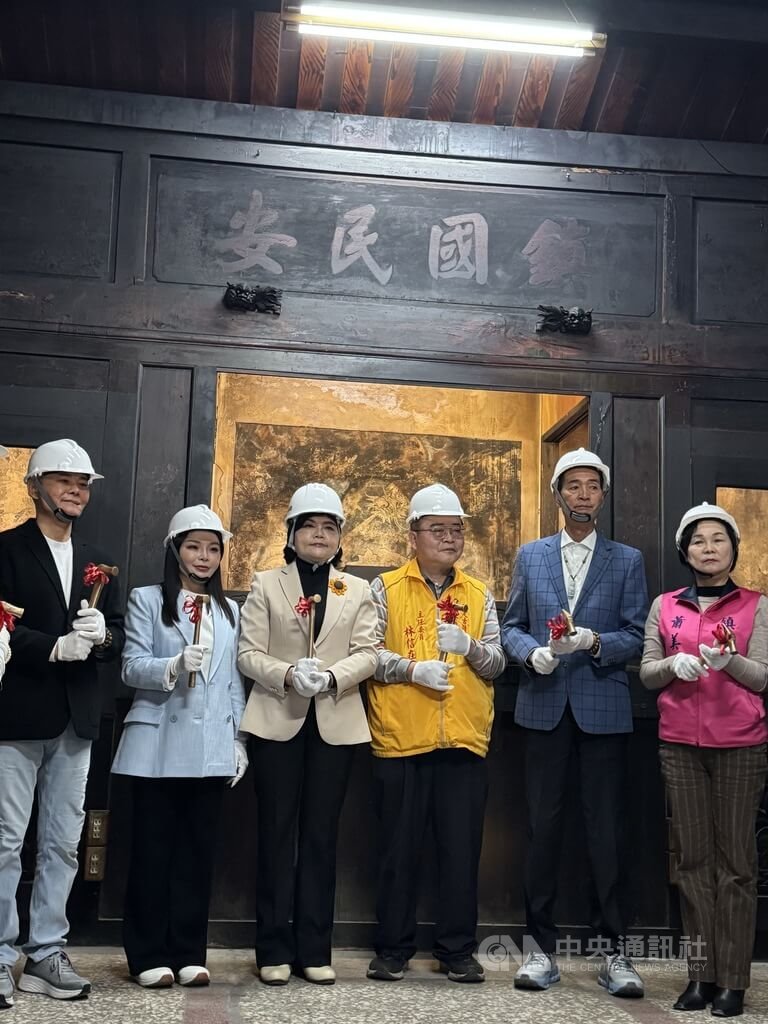 雲林縣定古蹟北港鎮安宮展開修復（2）