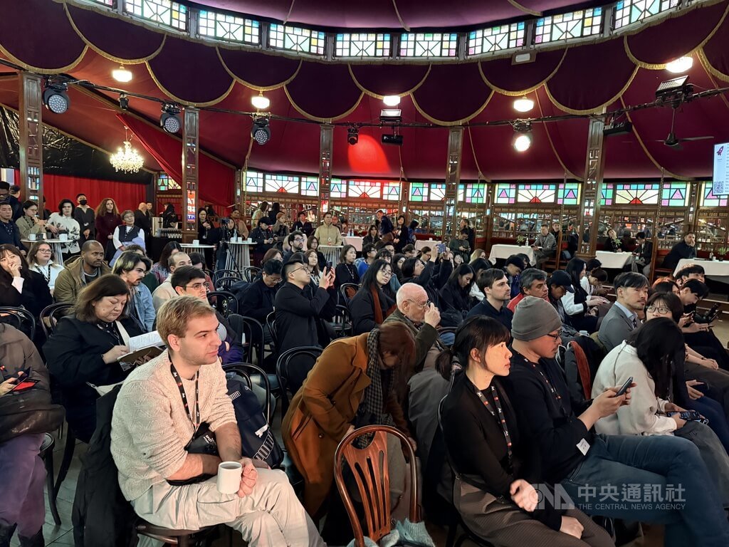 柏林影展台灣電影提案會現場國際影視人齊聚