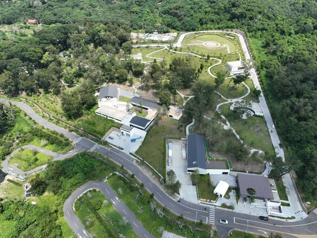 南投九九峰氦氣球樂園　俯瞰地貌