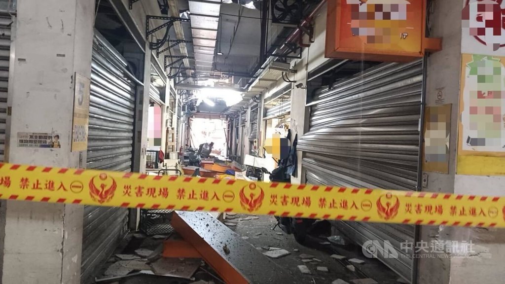 台中建國市場疑瓦斯氣爆（2）