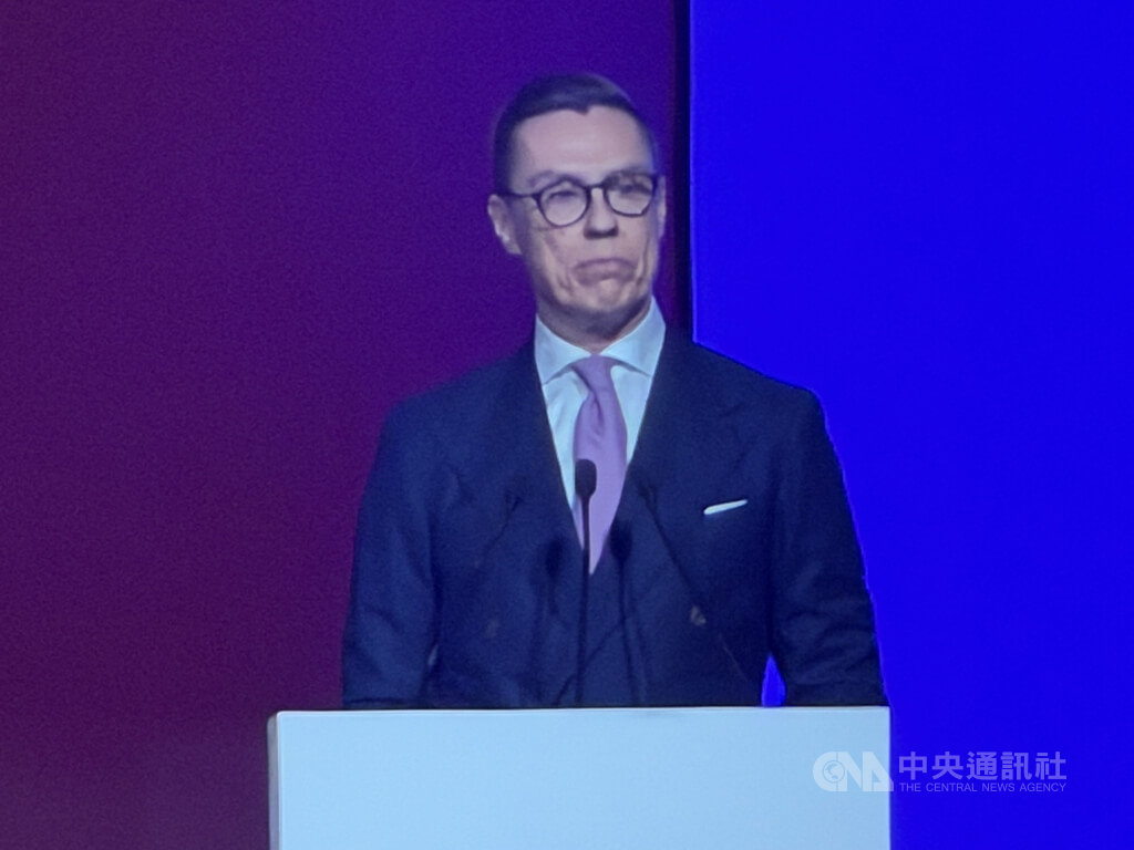 瑞辛納對話主賓芬蘭總統史塔布　開幕式發表演說