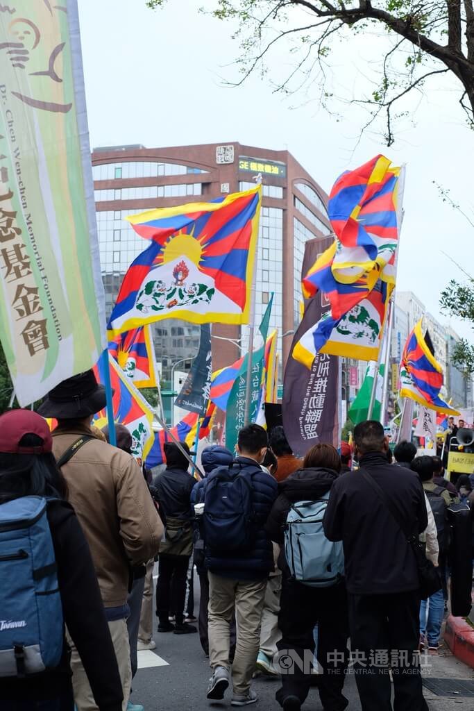 西藏抗暴67週年大遊行（2）