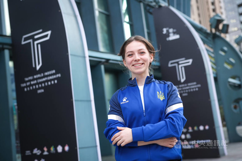 烏克蘭拔河國家隊選手謝夫楚克來台參賽