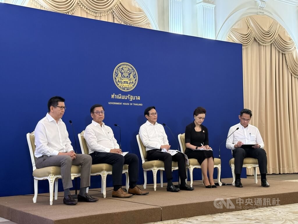 泰國各部會首長說明政府針對中東衝突的應對措施