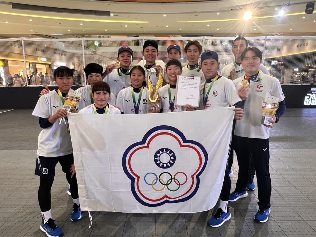 亞洲盃5人制棒球賽　台灣隊史第2冠