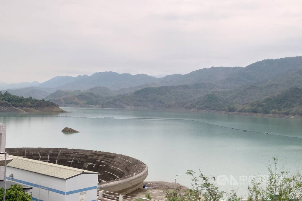 台南近日降雨　南化水庫蓄水微幅回升