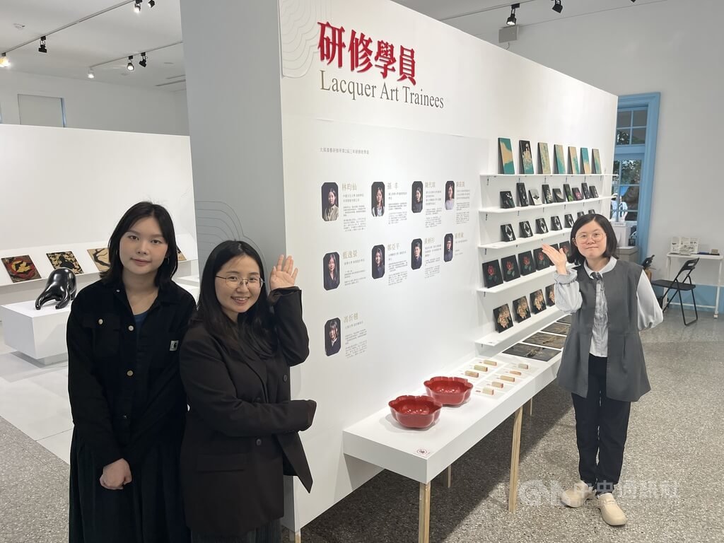 大溪漆藝研修班學員結業