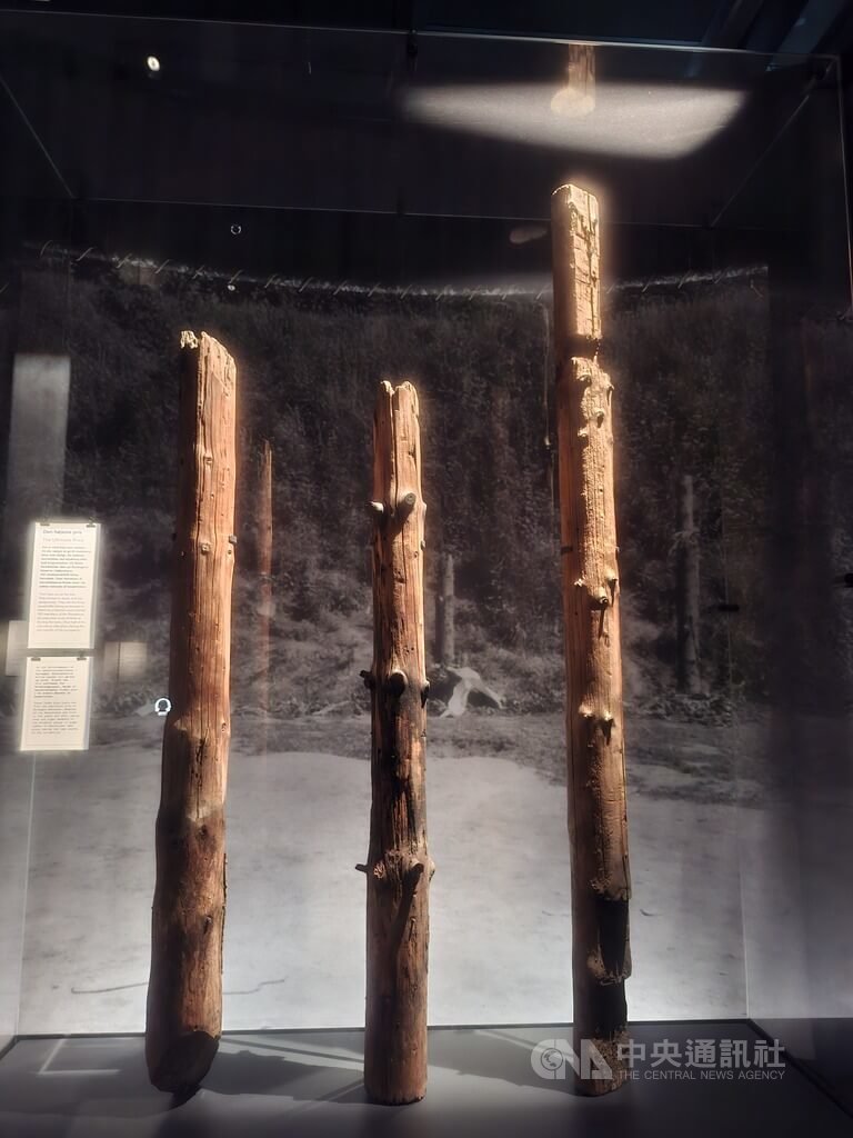 被德國納粹軍事法庭判死刑  用來處決的木柱