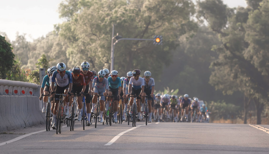 環花東國際自行車賽　考驗選手耐力