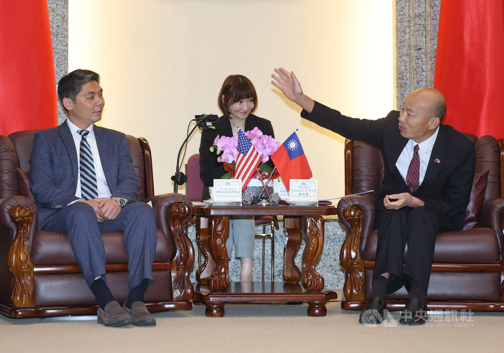 韓國瑜接見美國智庫學者訪團（3）