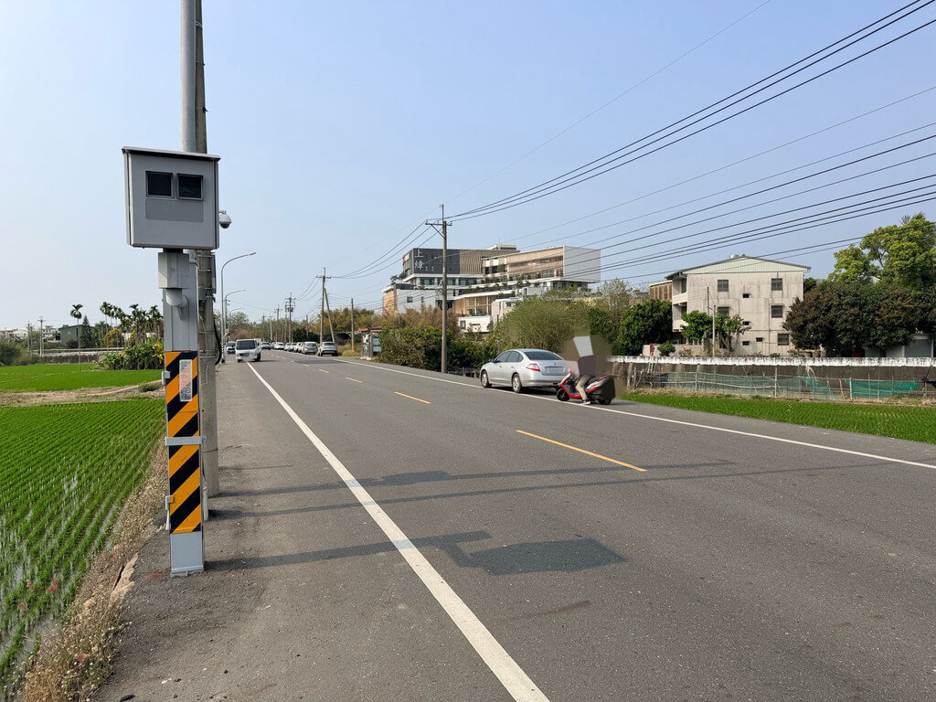 南投市東閔路測速照相桿更新優化