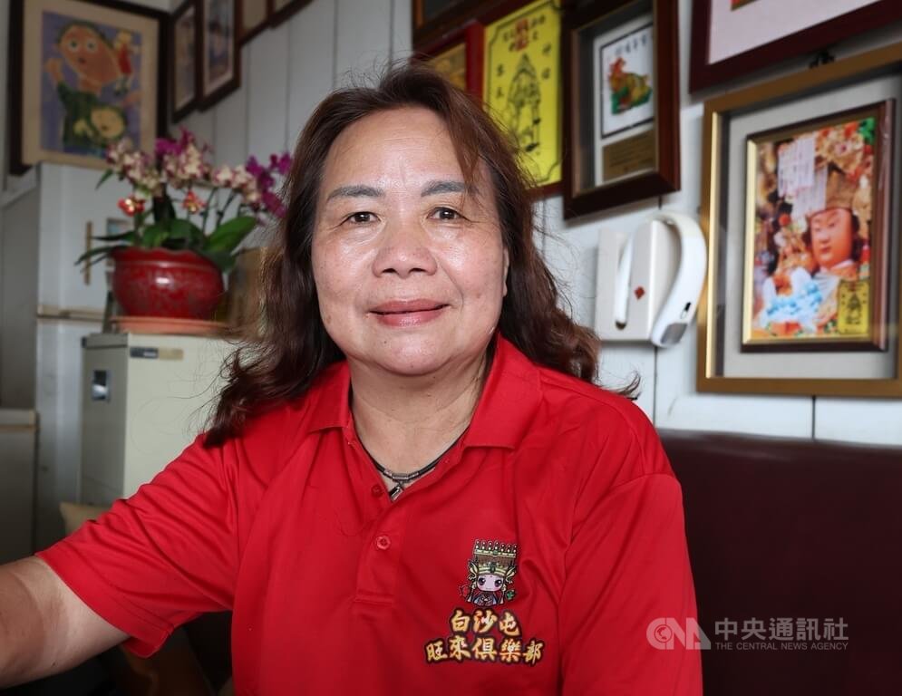 白沙屯媽祖進香　翁秀蓁以點心站廣結善緣