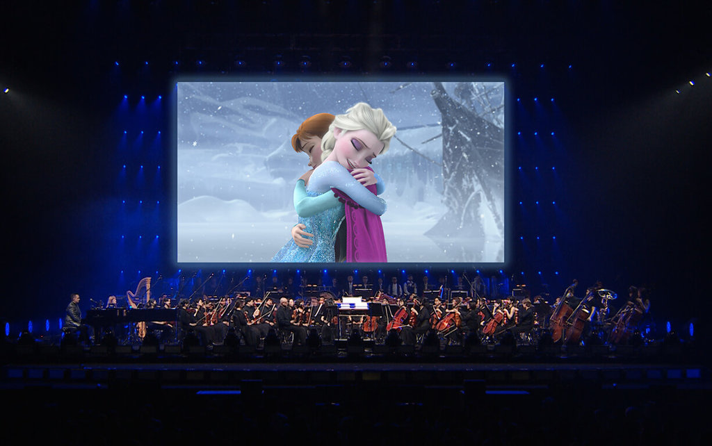 「冰雪奇緣」動畫交響音樂會6月登上北流