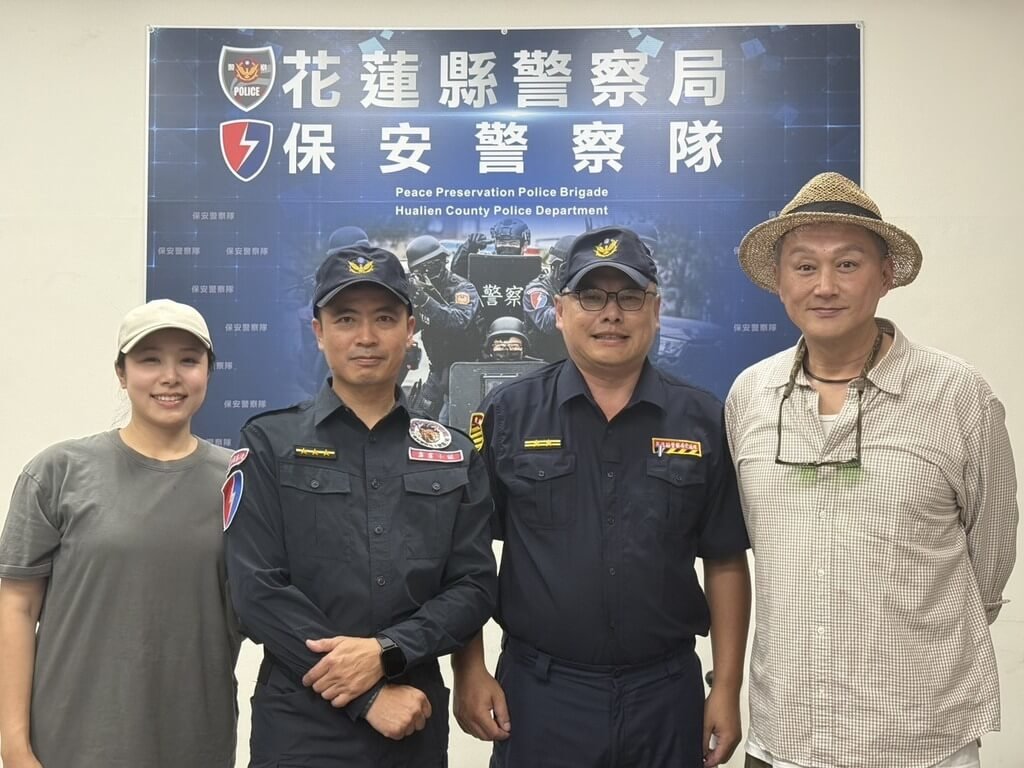 員警即時救援  藝人何篤霖致謝