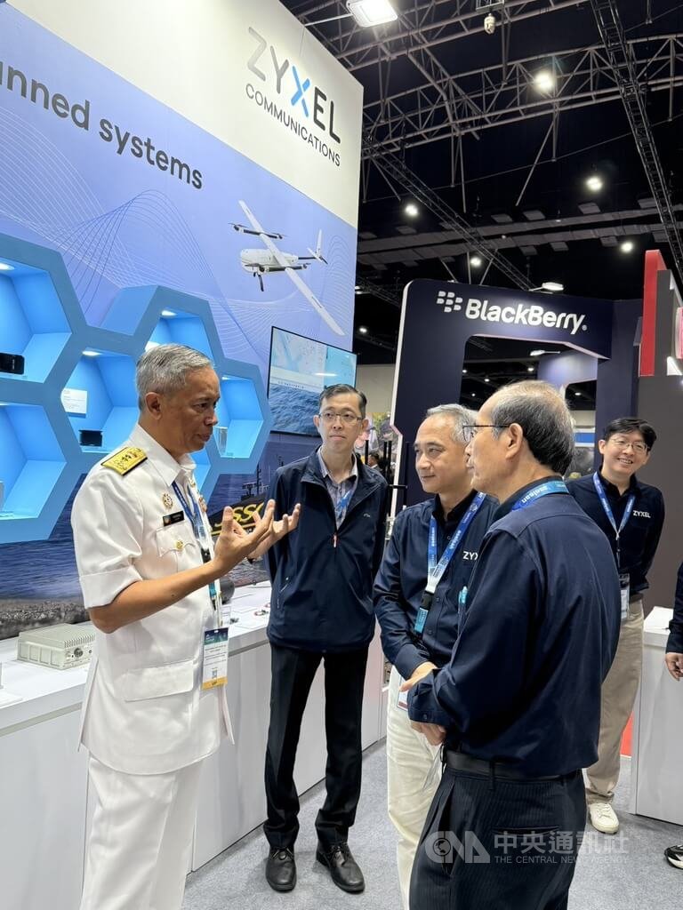 大馬海軍將領關注台灣無人機防禦反制系統