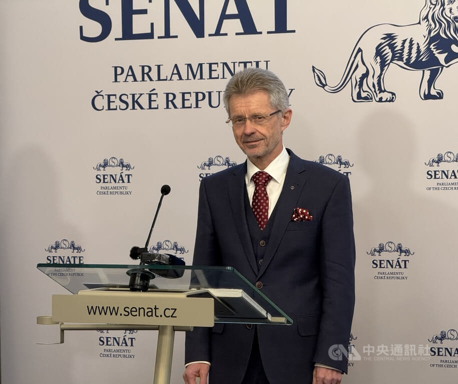 捷克參議長維特齊盼深化台捷交流
