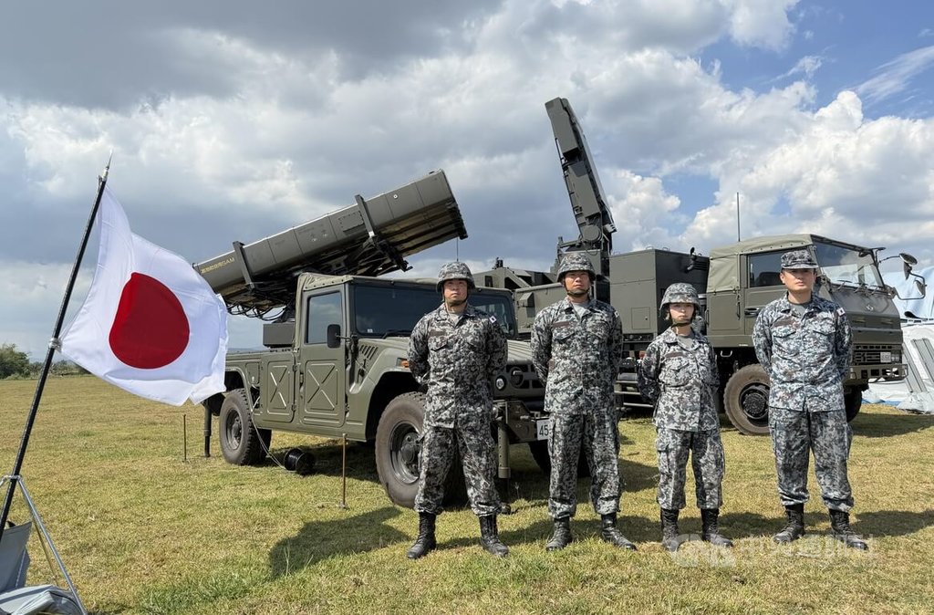 菲美肩並肩演習　日本自衛隊展示防空系統