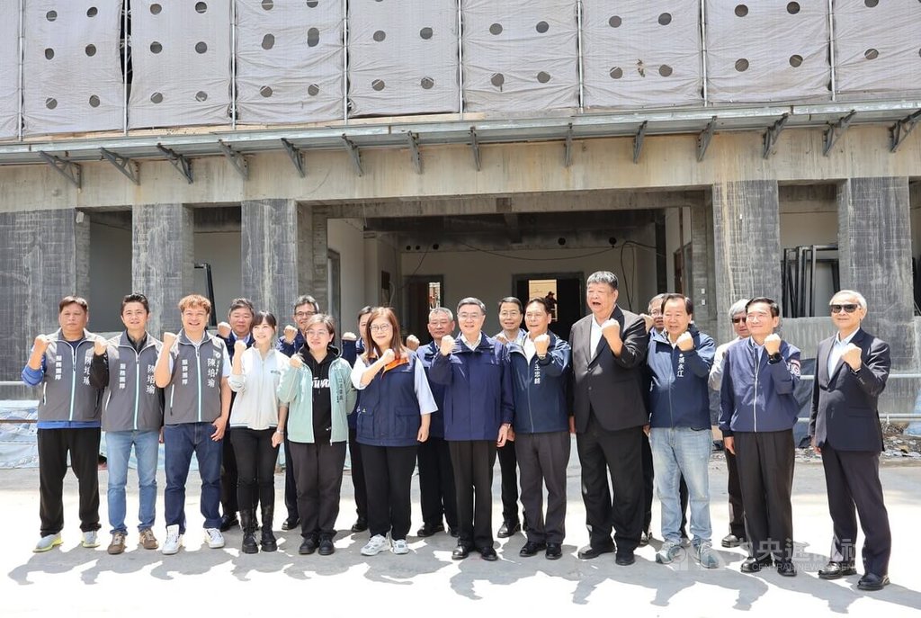 卓榮泰視察馬祖海巡廳舍新建工程（2）