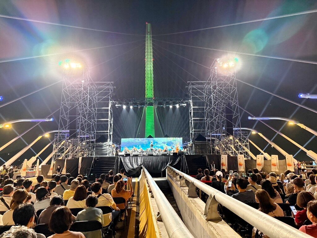 跨越淡水星空音樂會　淡江大橋登場（3）